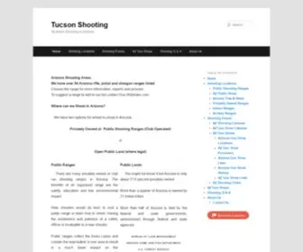 Tucsonshooting.com(Tucson Shooting) Screenshot