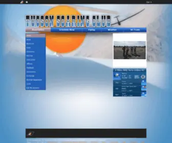 Tucsonsoaring.org(Tucson Soaring Club) Screenshot