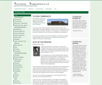 Tucsontabernacle.org(Tucson Tabernacle) Screenshot