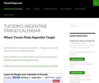 Tucsontango.com(Free Community Calendar) Screenshot