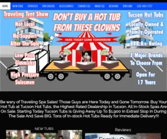 Tucsontubs.com(Tucson Hot Tubs) Screenshot