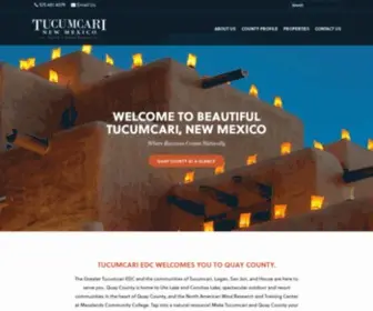 Tucumcariedc.com(Tucumcari Economic Development) Screenshot