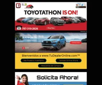 Tudealeronline.com(Bienvenidos al Portal Automotriz #1 de Puerto Rico) Screenshot