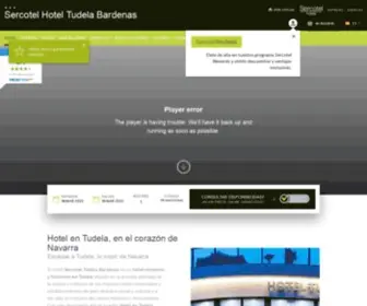 Tudelabardenas.com(Sercotel Hotel Tudela Bardenas) Screenshot