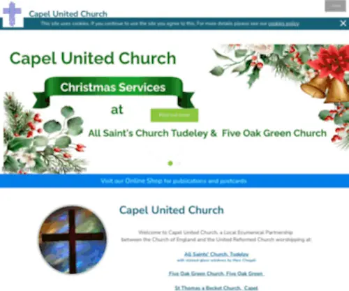 Tudeley.org(Capel United Church) Screenshot