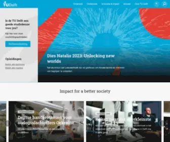 Tudelft.nl(Delft) Screenshot