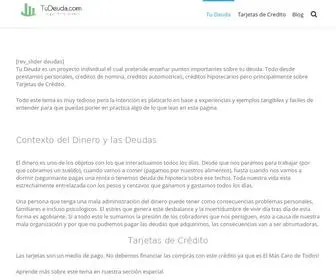 Tudeuda.com(Tu Deuda) Screenshot