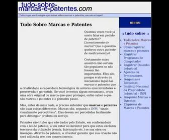 Tudo-Sobre-Marcas-E-Patentes.com(Tudo Sobre Marcas e Patentes) Screenshot