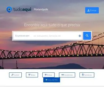 Tudoaquiflorianopolis.com.br(Florian) Screenshot