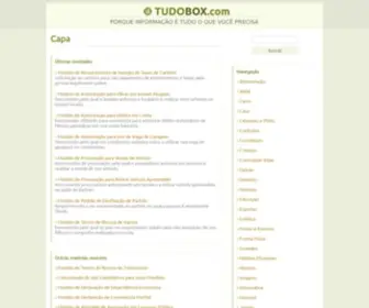 Tudobox.com(Porque) Screenshot