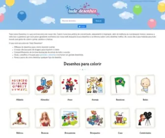 Tudodesenhos.com(Desenhos para colorir e imprimir) Screenshot