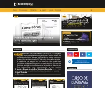 Tudoengcivil.com.br(Tudo Engenharia Civil) Screenshot