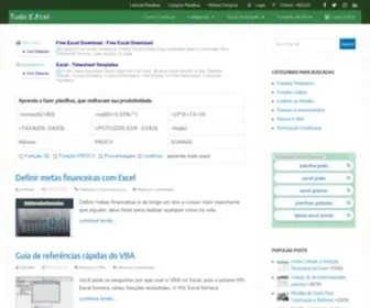 Tudoexcel.com.br(Tudo Excel) Screenshot