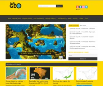 Tudogeo.com.br(Tudo sobre Geografia) Screenshot