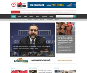 Tudonominuto.com.br(Tudonominuto) Screenshot