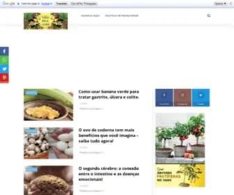 Tudopelacura.org(Tudo pela Cura) Screenshot