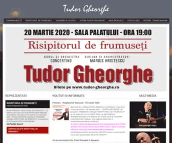 Tudor-Gheorghe.ro(Bilete pentru Tudor Gheorghe) Screenshot