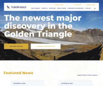 Tudor-Gold.com(TUDOR GOLD) Screenshot