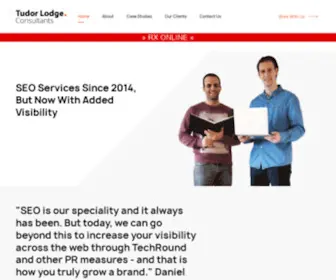 Tudorlodgedigital.com(Award Winning SEO Consultants in London & Hertfordshire) Screenshot