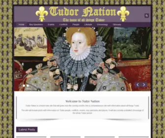Tudornation.com(Tudor Nation) Screenshot
