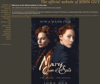 Tudors.org(John Guy) Screenshot