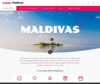 Tudosobremaldivas.com(Guia de viagem e turismo nas Ilhas Maldivas) Screenshot