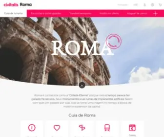 Tudosobreroma.com(Tudo sobre Roma) Screenshot