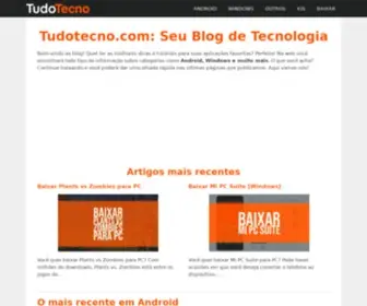 Tudotecno.com(Seu Blog de Tecnologia) Screenshot