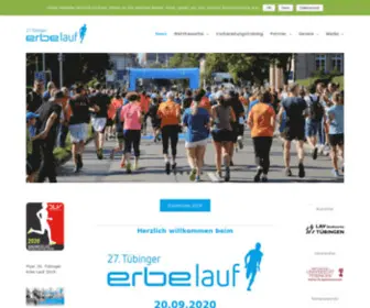 Tuebinger-Erbe-Lauf.de(News) Screenshot