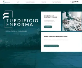 Tuedificioenforma.es(Tu Edificio En Forma) Screenshot