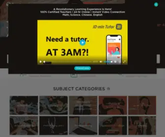 Tueetor.com(Online Tutoring in Singapore) Screenshot