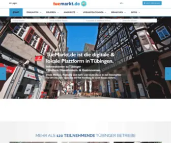 Tuemarkt.de(Tübingen) Screenshot