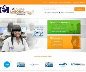 Tuenlacelaboral.com(El portal de empleo con enfoque de inc) Screenshot