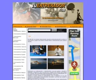 Tuentrenador.com(Tuentrenador) Screenshot