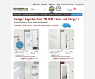 Tuerendirekt.de(Türendirekt liefert deutschlandweit) Screenshot