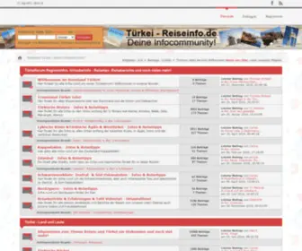 Tuerkei-Reiseinfo.de(Reiseland Türkei) Screenshot