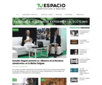 TuespacioujMd.com(Periódico académico) Screenshot