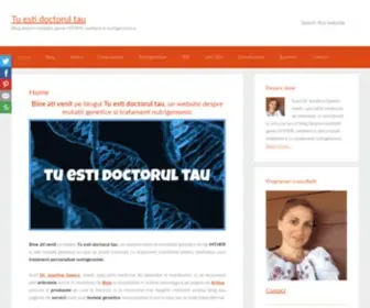 Tuestidoctorultau.ro(Tu esti doctorul tau) Screenshot