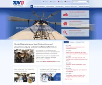 Tuev-Thueringen.de(TÜV Thüringen Qualität) Screenshot