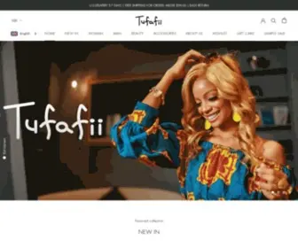 Tufafii.com(African Clothing at Tufafii) Screenshot