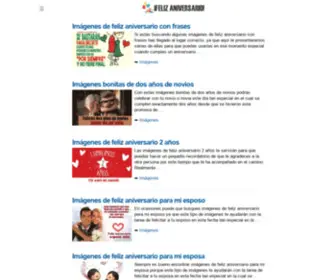 Tufelizaniversario.com(Feliz Aniversario) Screenshot