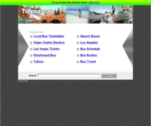 Tufesa.com(The Leading T ufesa Site on the Net) Screenshot