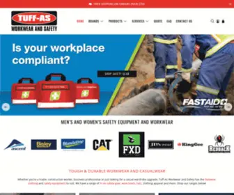 Tuff-AS.com.au(Tuff-As Workwear & Safety) Screenshot