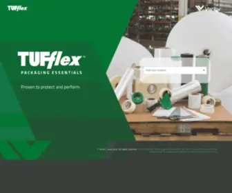 Tufflexpackaging.com(Brand Packaging Products) Screenshot