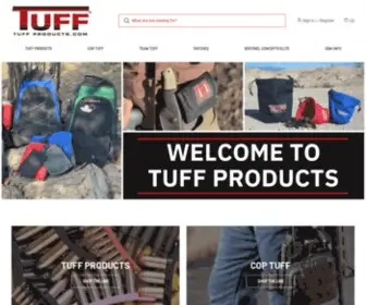 Tuffproducts.com(Tactical and Duty Gear for Shooters of All Levels) Screenshot