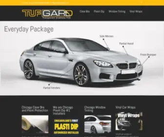 Tufgard.com(TufGard Chicago Clear Bra & Chicago Window Tinting) Screenshot