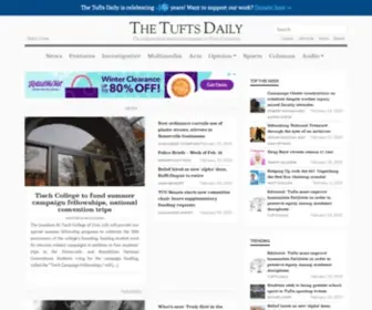 Tuftsdaily.com(Tufts University) Screenshot