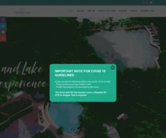 Tugawecoveresort.com(Book online safely at Tugawe Cove Resort) Screenshot