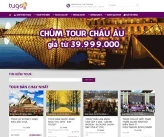 Tugo.com.vn(Tổ Chức Tour Du Lịch Trong Ngoài Nước Quốc Tế Uy Tín Giá Rẻ) Screenshot