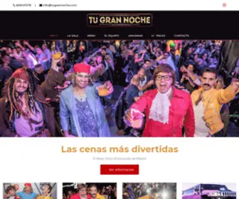 Tugrannoche.com(Tu Gran Noche: Organización despedidas de soltero y soltera en Madrid) Screenshot